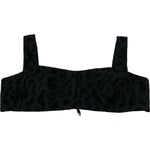 Dolce & Gabbana Black Leopard Cropped Bustier Corset Bra Top TSH83155 -40