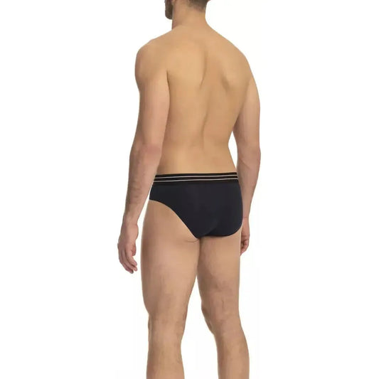 Cavalli Class Blue Cotton Men's Underwear Pack CA-23766-S