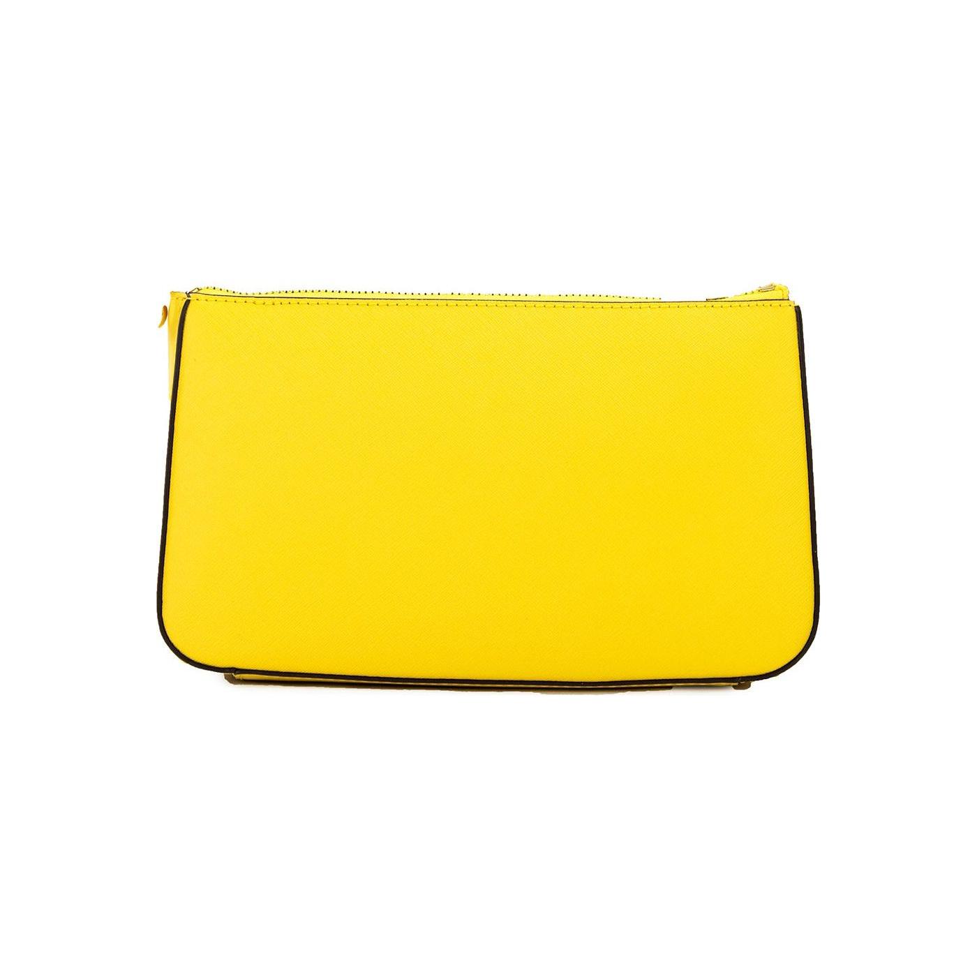 حقيبة يد مايكل كورس Jet Set Daffodil Vegan Crossbody Tech Attachment