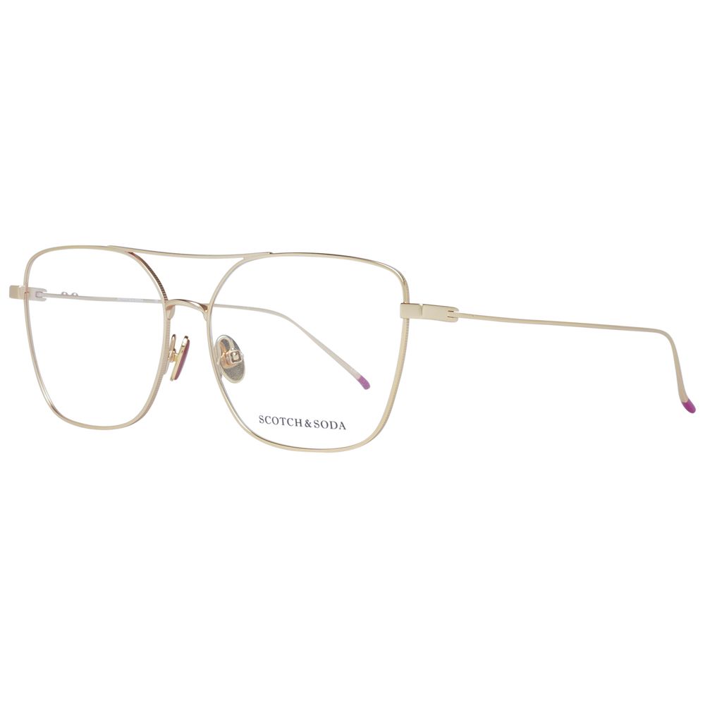 Scotch & Soda Gold Women Glasses Frame