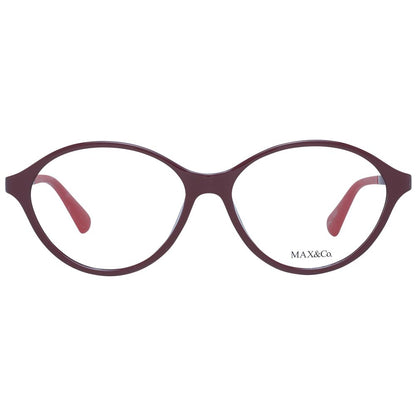 Max & Co Burgundy Women Glasses Frame