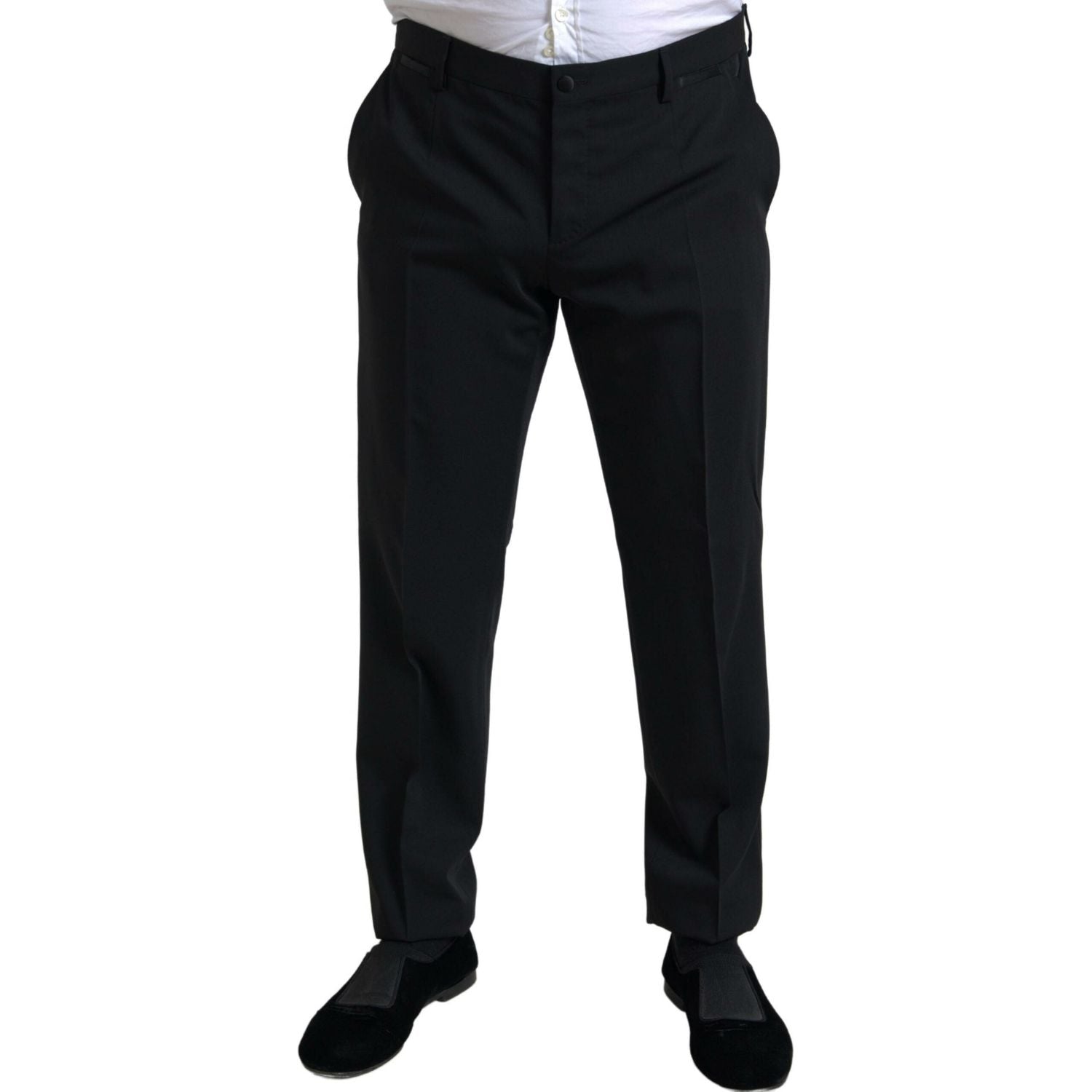 Dolce & Gabbana Black 2 Piece Single Breasted MARTINI Suit