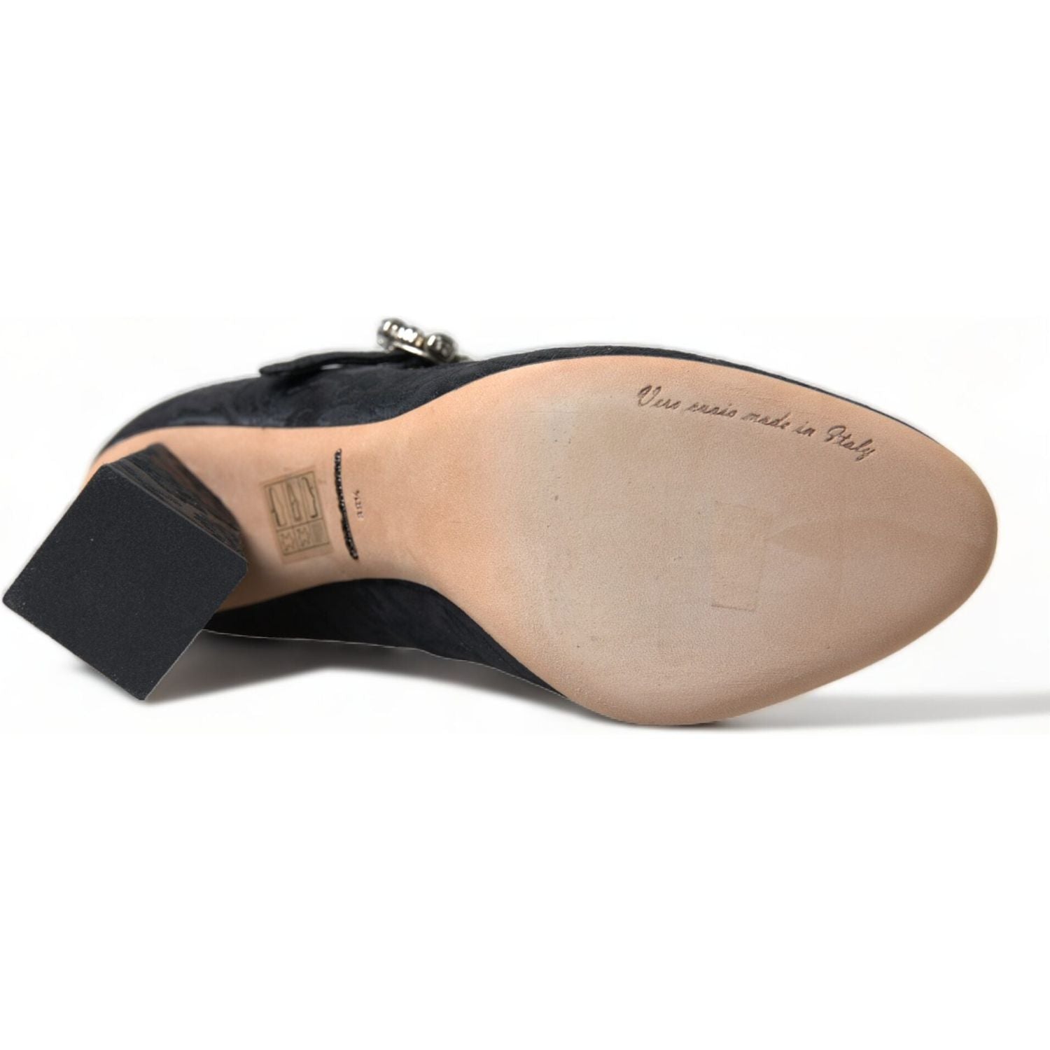 حذاء ماري جين من دولتشي آند غابانا باللون الأسود الأنيق