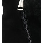 Dolce & Gabbana Black Suede Leather Mid Calf Men Boots Shoes MV5200-43