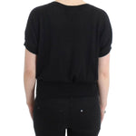 Cavalli Black short sleeved jumper SIG11608-1