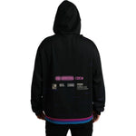 Dolce & Gabbana Black Logo Print Hooded Sweatshirt Sweater TSH84749-58