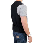 Costume National Gray cotton blend casual vest SIG10771-1