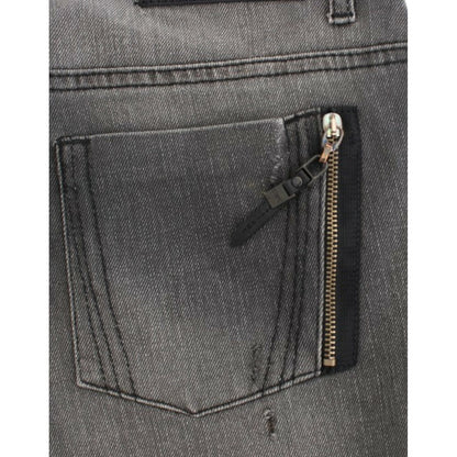 Costume National Gray straight leg jeans