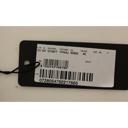 Dolce & Gabbana Blue Cotton Stretch Dress Vest Blazer VES10057-1