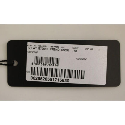 Dolce & Gabbana Black Striped Wool Single Breasted Vest