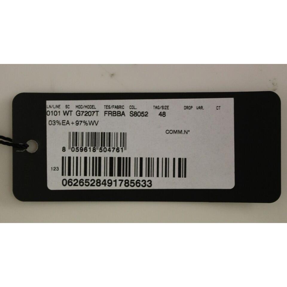 فستان رمادي مخطط أنيق من دولتشي آند غابانا