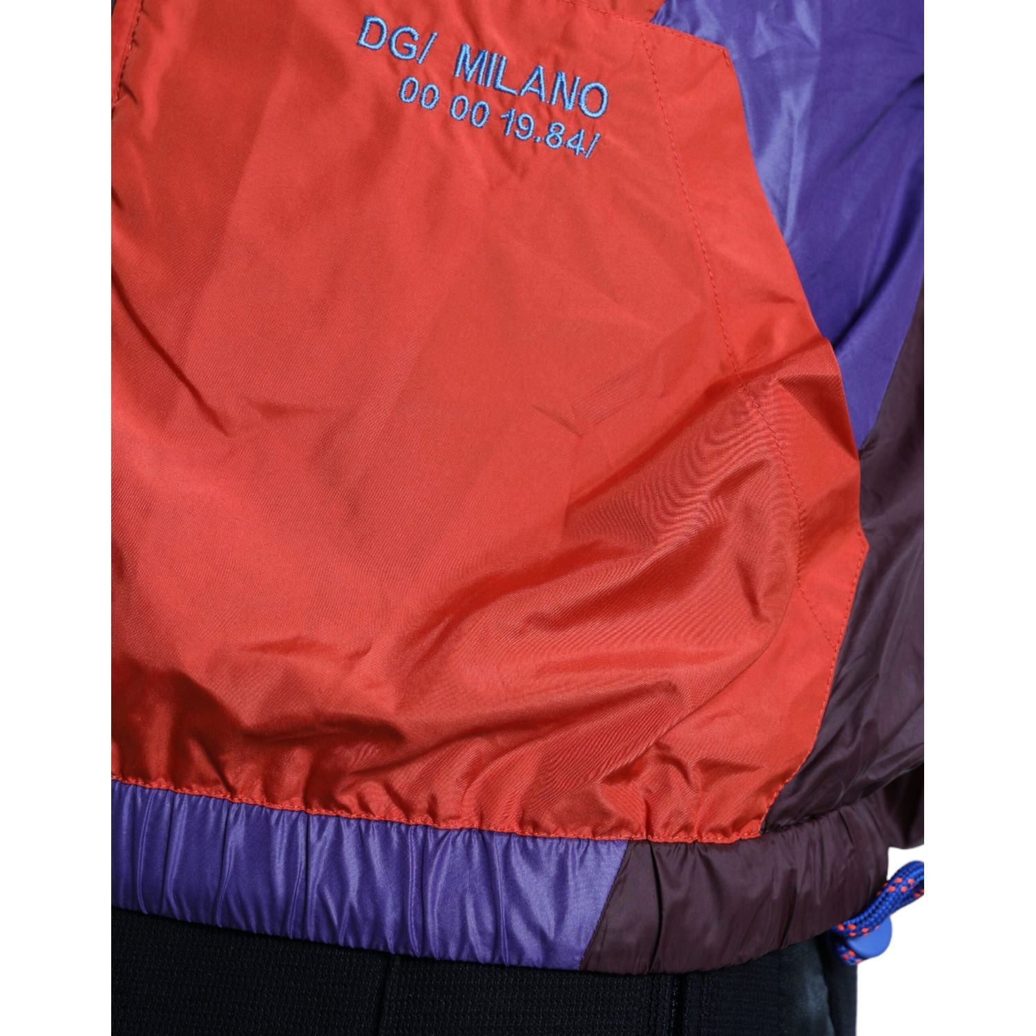 سترة واقية من الرياح من قماش تكنو متعدد الألوان من دولتشي آند غابانا