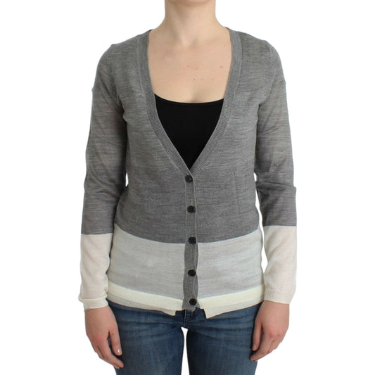 Costume National Gray lightweight cardigan