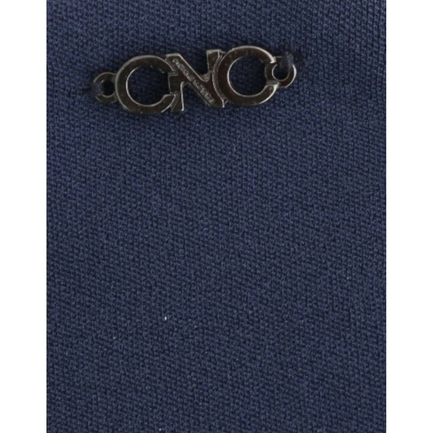 Costume National Blue nylon mini skirt