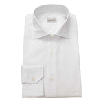 Bagutta White Cotton Men Shirt BA-23956-S