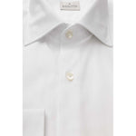 Bagutta White Cotton Men Shirt BA-23956-S