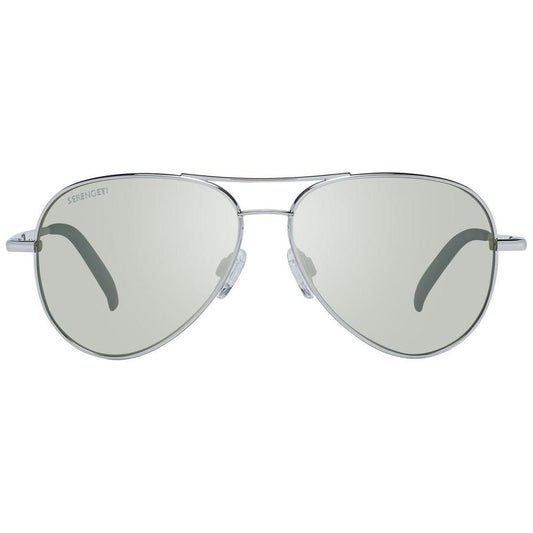Serengeti Silver Unisex Sunglasses SE-1044482-FBB-142