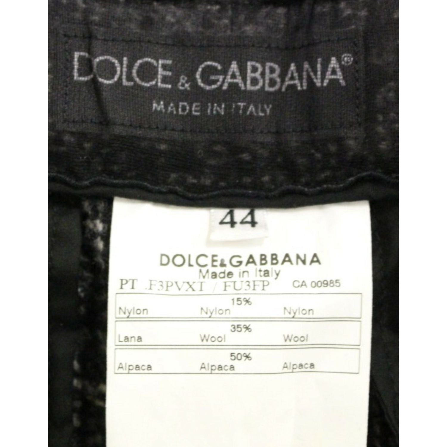 Dolce & Gabbana Gray wool shorts pants