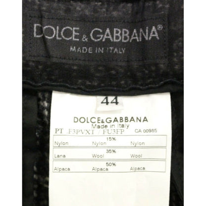 Dolce & Gabbana Gray wool shorts pants