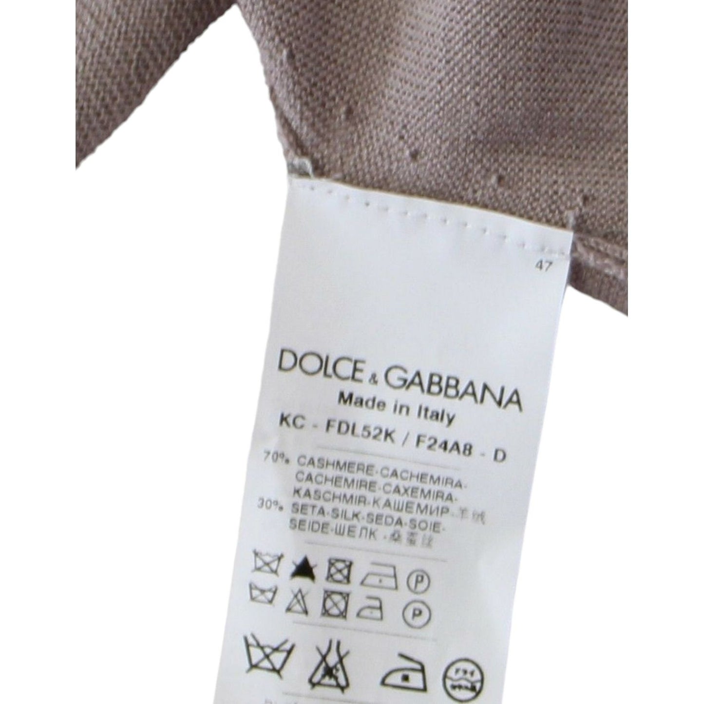 Dolce & Gabbana Shrug Bolero Silk Cashmer Knit Sweater