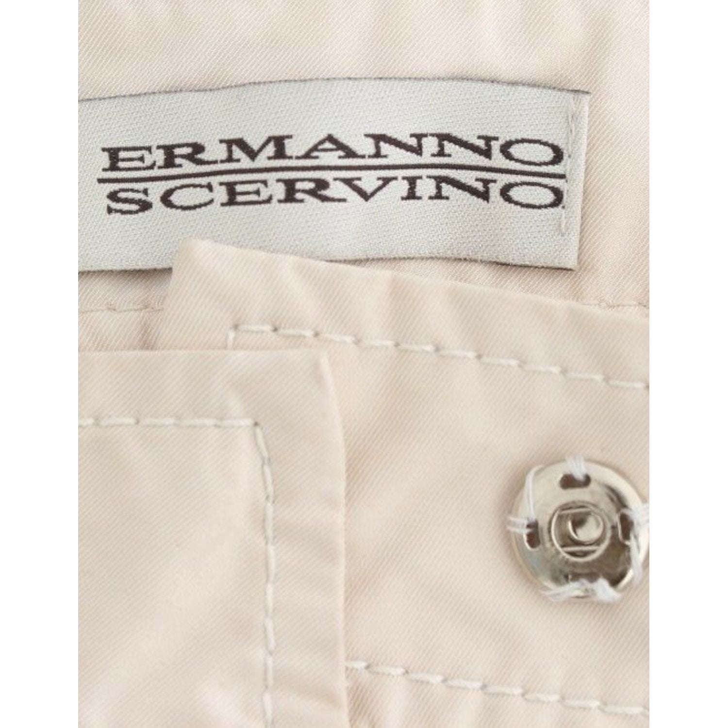 Ermanno Scervino Beige Chinos Casual Dress Pants Khakis