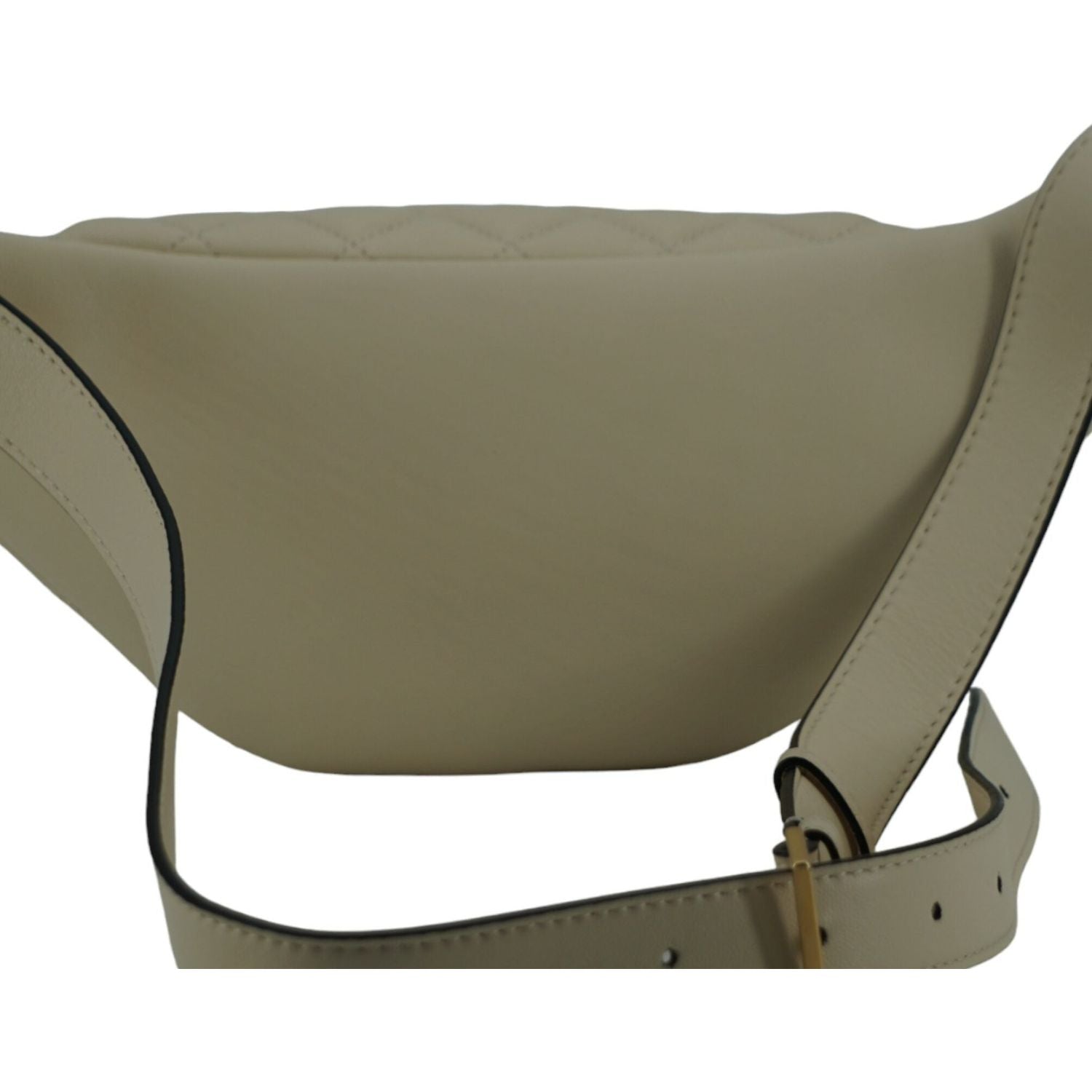 حقيبة حزام أنيقة من جلد الضأن الأبيض من فيرساتشي