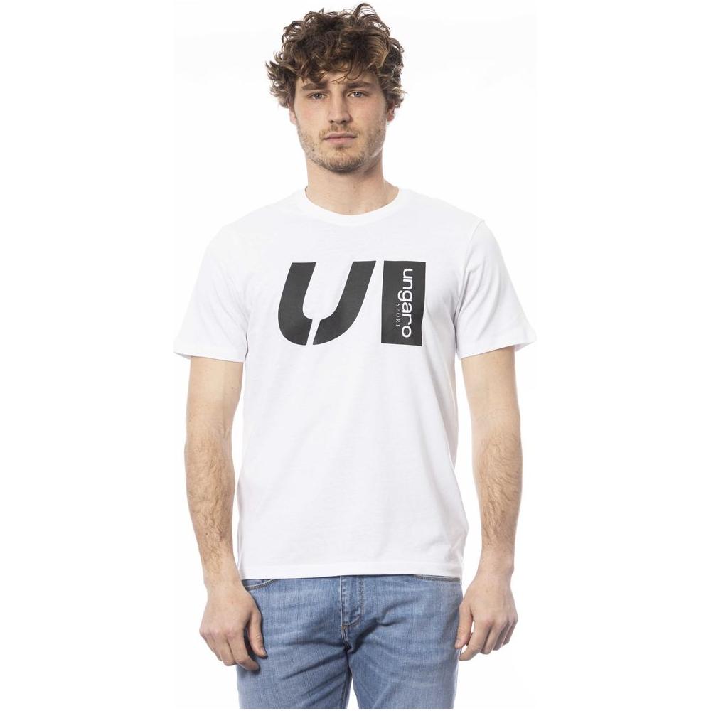 Ungaro Sport White Cotton T-Shirt