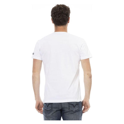 Trussardi Action White Cotton Men's T-Shirt