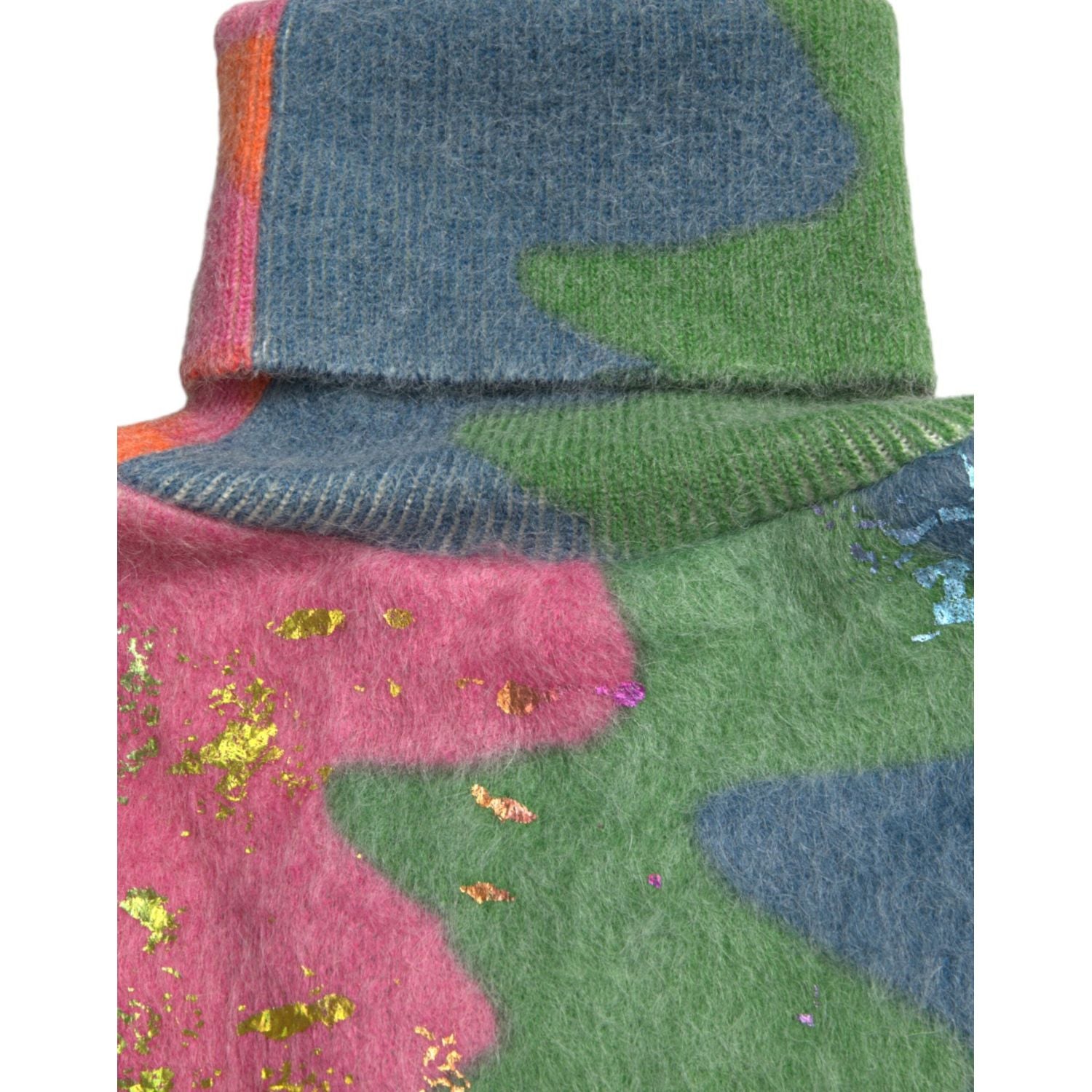 سترة كاجوال من الموهير متعدد الألوان من دولتشي آند غابانا بياقة مدورة