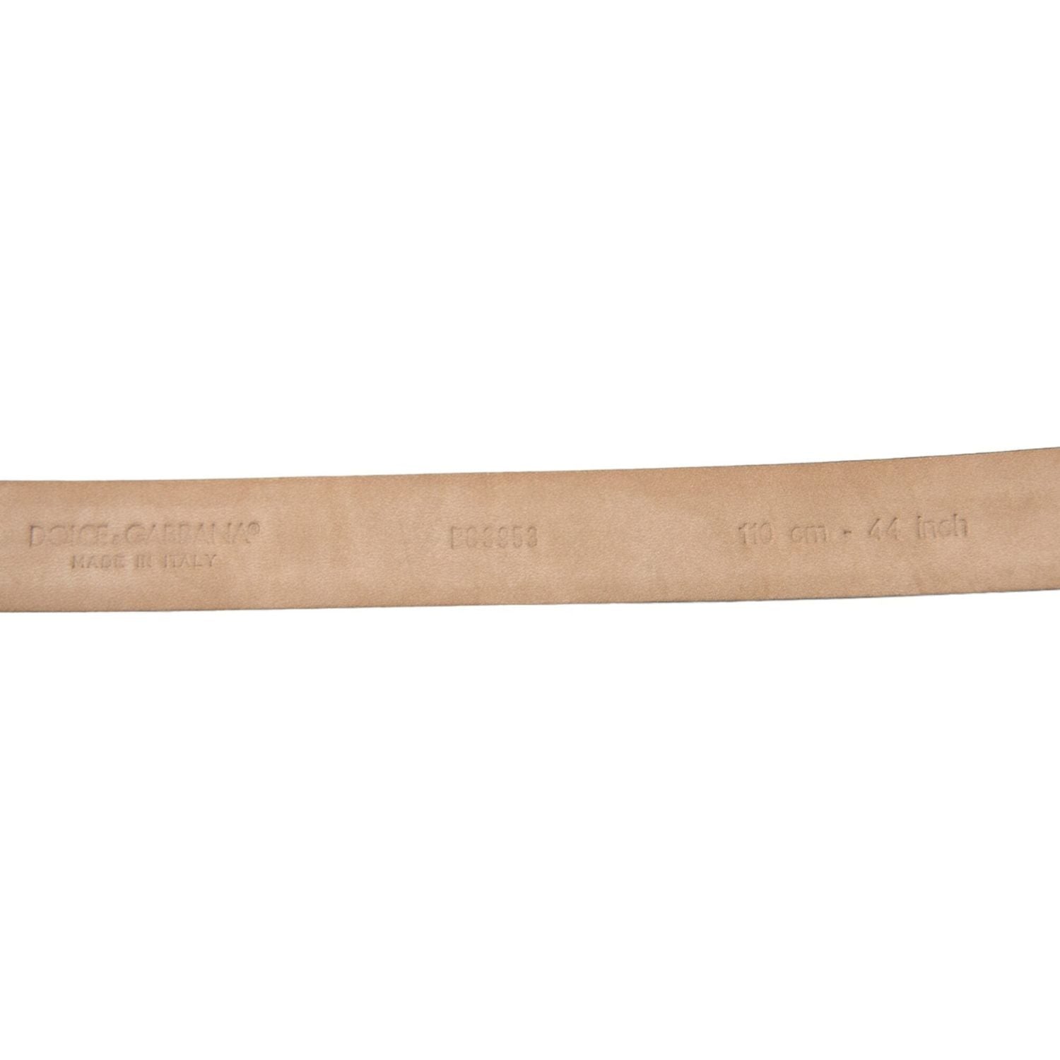 حزام جلدي أنيق بإبزيم جذاب من دولتشي آند غابانا