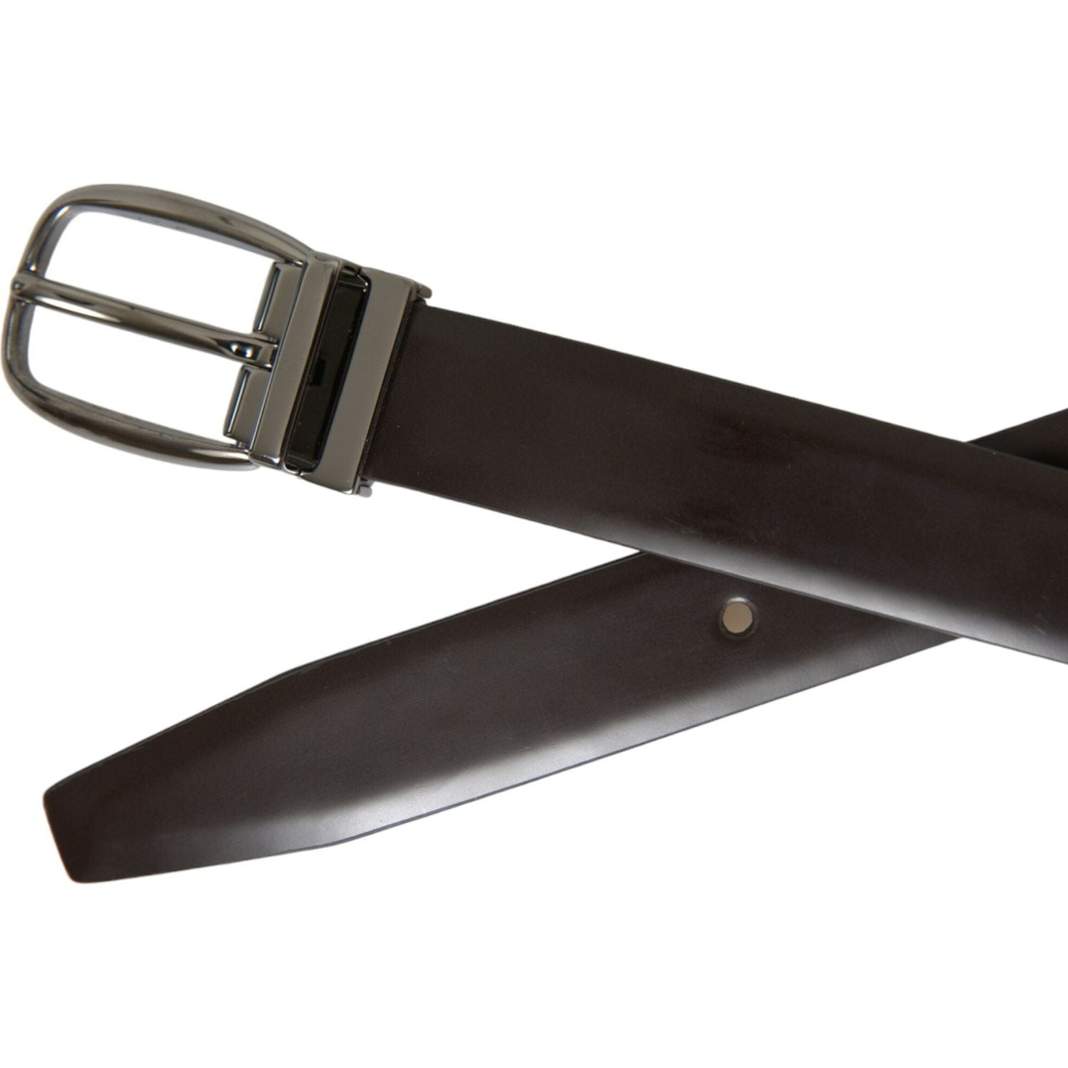 حزام جلدي أنيق بإبزيم جذاب من دولتشي آند غابانا