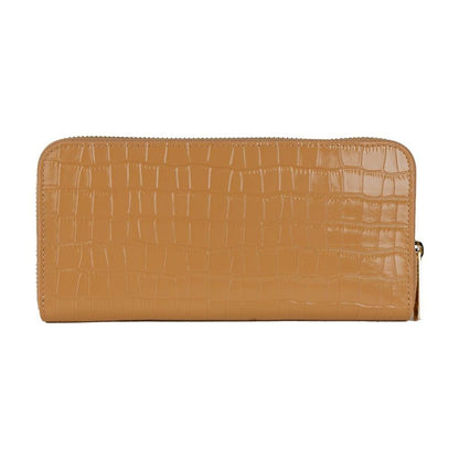 Baldinini Trend Elegant Croco Print Leather Wallet