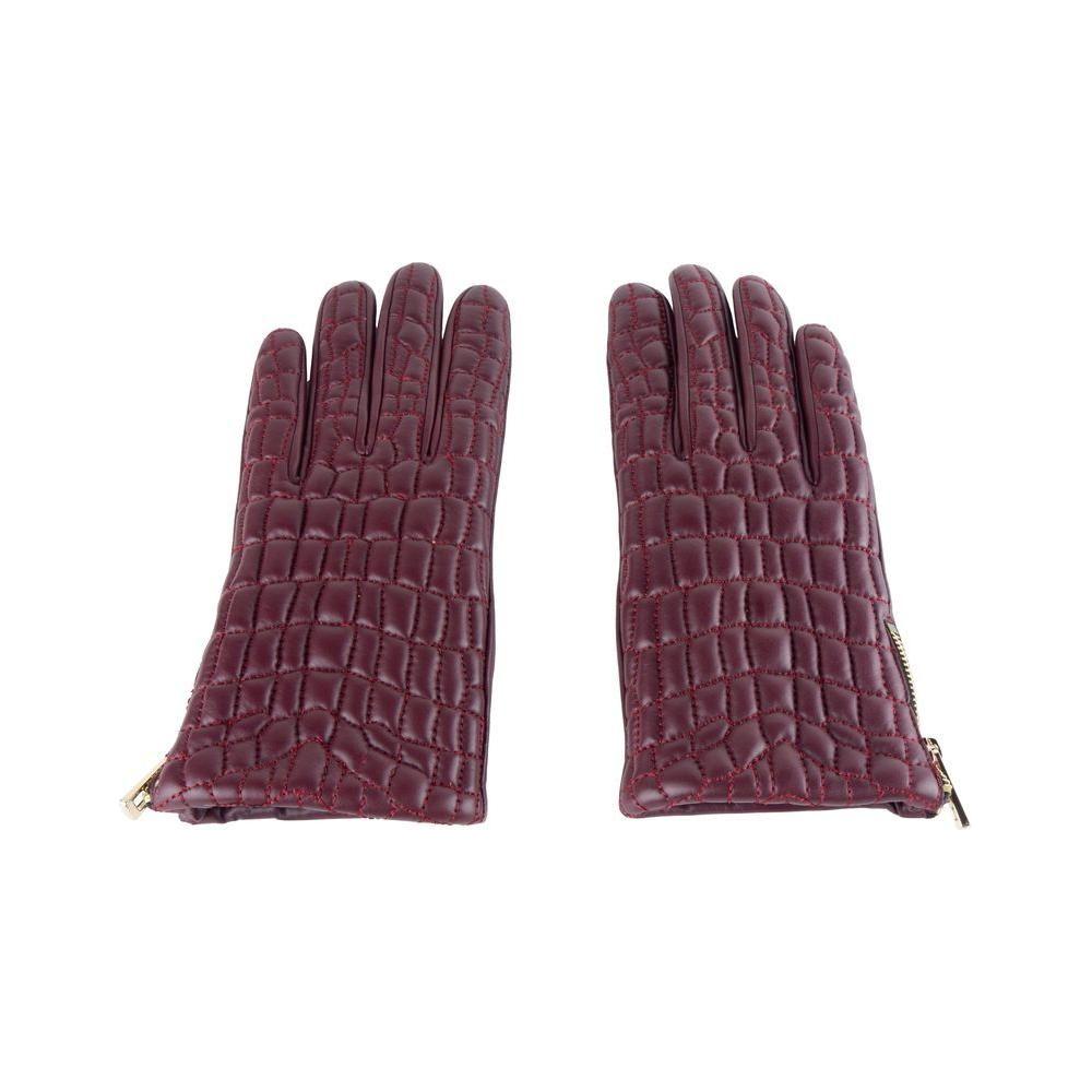 Cavalli Class Red Lambskin Glove