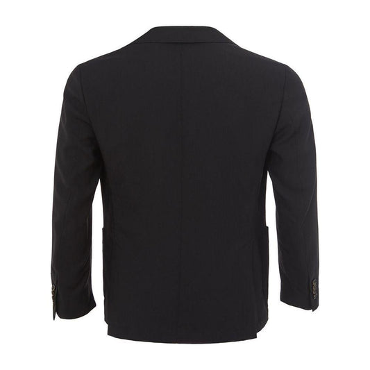 Colombo Elegant Cashmere Black Jacket CO-1935676-IT58 | 3XL