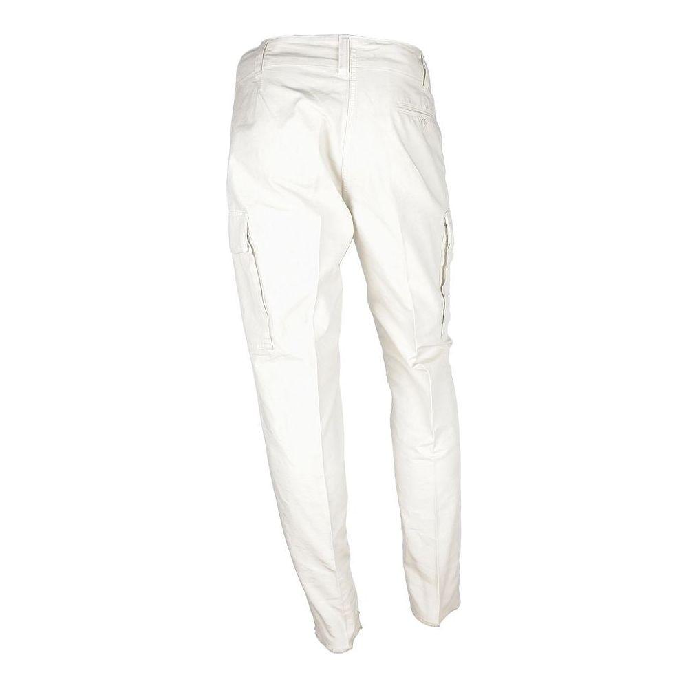 Don The Fuller White Cotton Pant