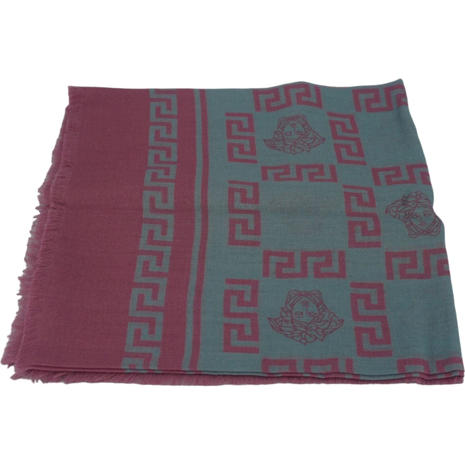 وشاح فيرساتشي باللون الوردي الفاتح من MD وCashmare Medusa