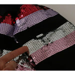 Dolce & Gabbana DG Sequined Hooded Pullover Sweater