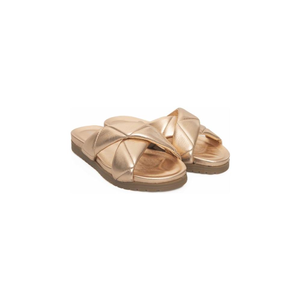 Cerruti 1881 Beige Lambskin Sandal