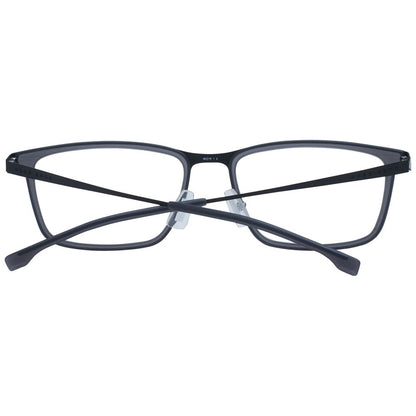 Hugo Boss Gray Stainless Steel Glasses (Frames)