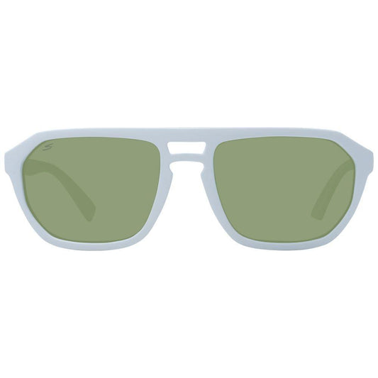 Serengeti White Men Sunglasses