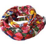 Dolce & Gabbana Multicolor Carretto Print Waist Belt SMY10233-40