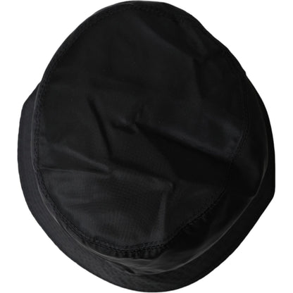 Dolce & Gabbana Black Wide Brim Cap Bucket Hat Men