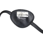 Dolce & Gabbana Black Calfskin Leather Metal DG Logo Eye Patch SMY10279