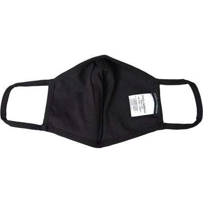 Dolce & Gabbana Multicolor Leopard Floral Elastic Ear Strap Face Mask