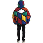 Dolce & Gabbana Multicolor Quilted Hooded Puffer Jacket JKT3832-52
