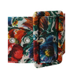 Dolce & Gabbana Multicolor Carretto Fabric Wide Waist Belt WMB352-85