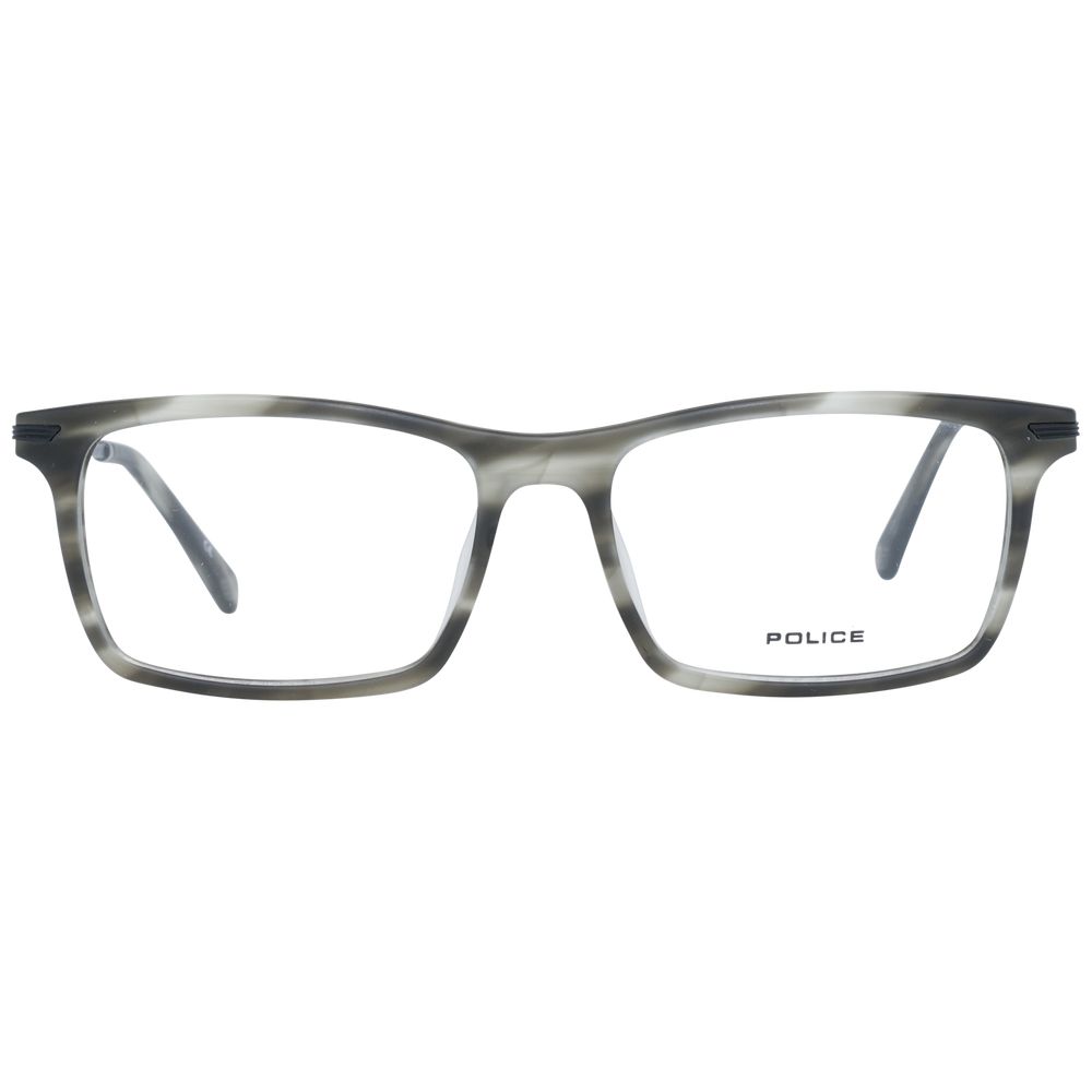 Police Gray Men Glasses Frame