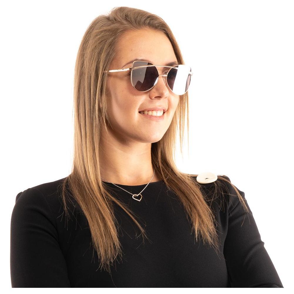 Guess Rose Gold Metal Sunglasses