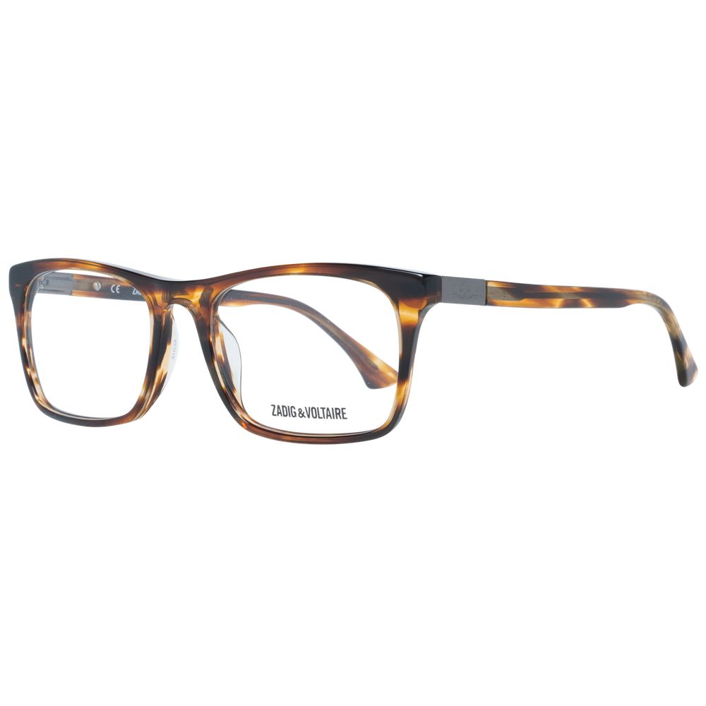 Zadig & Voltaire Brown Men Optical Frames ZA-1034931