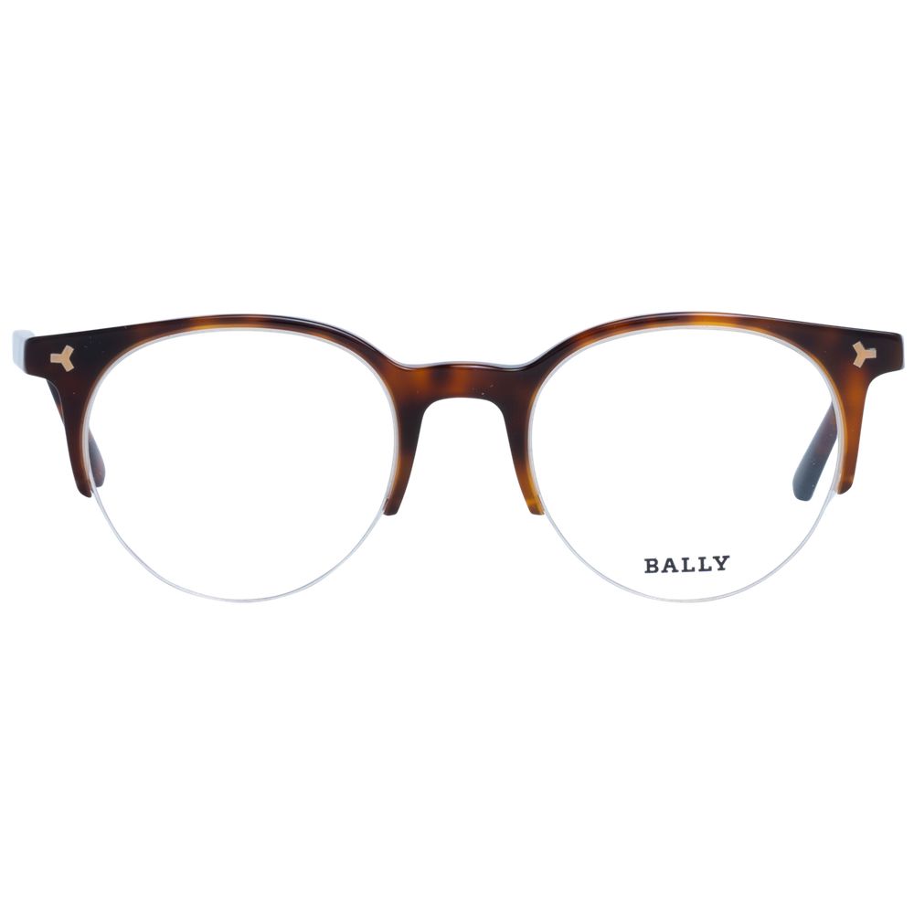 Bally Brown Unisex Glasses Frame